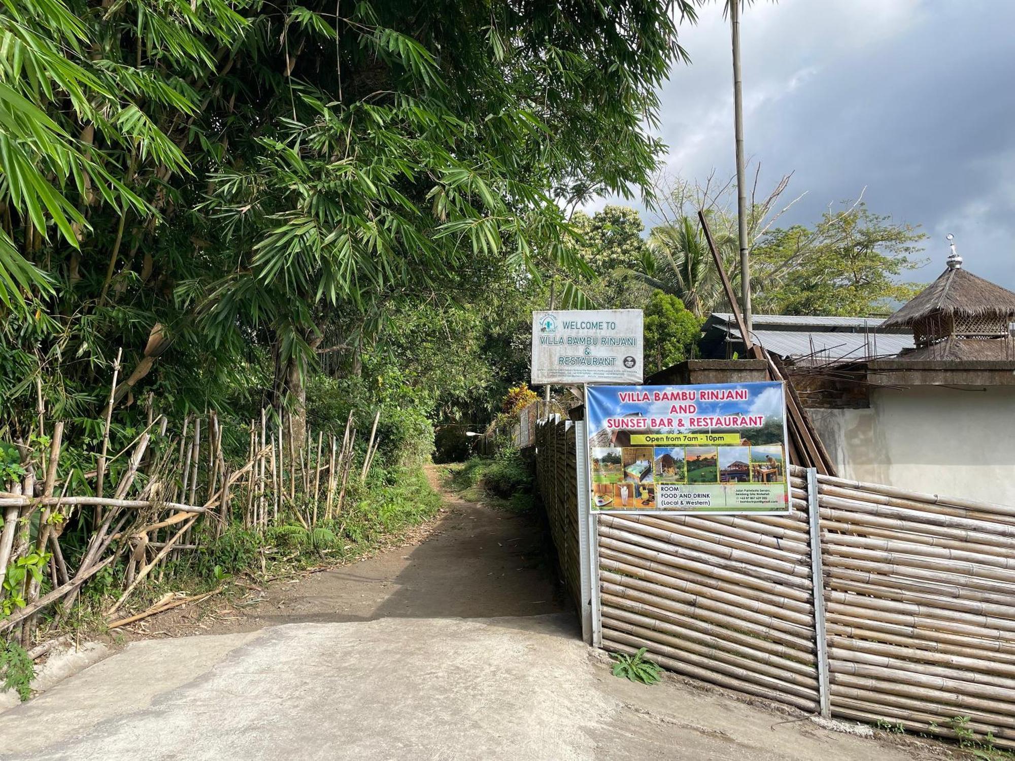Villa Bambu Rinjani & Restaurant Senaru Exterior photo